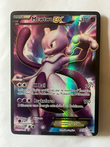 Mewtwo full art - mewtwo, ex