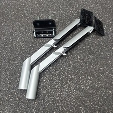 KNOLL SAPPER XYZ DUAL MONITOR ARM Silver EXCELLENT! Free Ship!