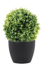 Boule de buis factice sur