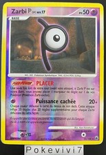 Pokemon Card ZARBI 33/100 RARE REVERSE Diamond & Pearl D&P FR USED