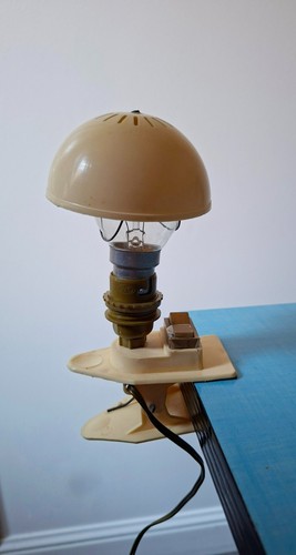 Lampe champignon pince - champignon,