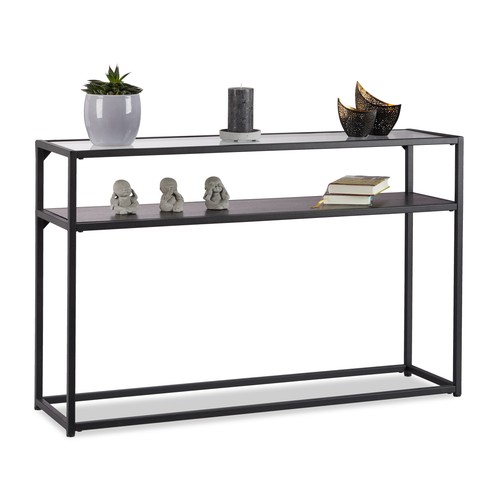 Table console verre dos - verre,