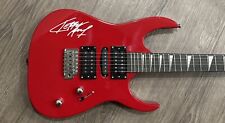 KERRY KING SLAYER SIGNED FLAME METAL GUITAR THRASH GUITARIST! PSA COA