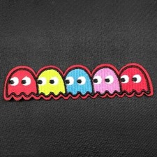 Patch Écusson Pac Man Pacman (Réf b) - Thermocollant