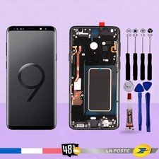 Ecran Pour SAMSUNG Galaxy S9 G960 Châssis Vitre Tactile - Noir