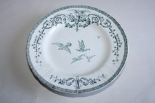 Gien earthenware stockings, Marie Antoinette decor, birds rinse