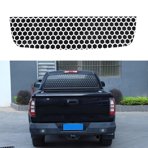 Rear window honeycomb decal - window,