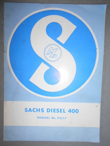 Sachs moteur 400 - 400, diesel