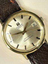 TISSOT Visodate Seastar Vintage 1970’s Men’s Automatic Date Gold Dress Watch