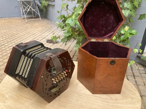 Concertina lachenal 19eme - concertina,