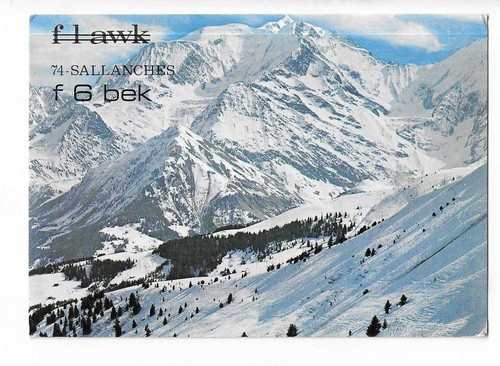 Carte qsl radio amateur - radio,