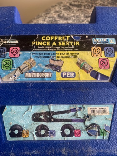 Pince sertir coffret - a,
