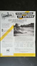 Prospectus tracteur matériel