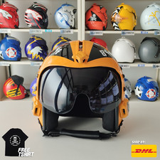 STRIKE FIGHTER SQUADRON JOLLY ROGERS FLIGHT HGU-33 CASQUE FILM PROP PILOT V2 SH