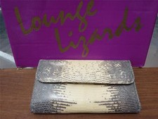 LOUNGE LIZARDS <> Authentic <> Womens Checkbook Wallet <> 2-Tone <> Super Rare