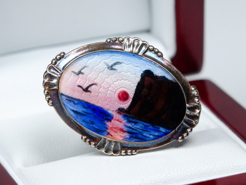 Broche antique scandinave - scandinave, en