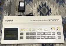 Used TR-626 Roland RhythmComposer Rhythm Machine w/KORG 100V AC adapter