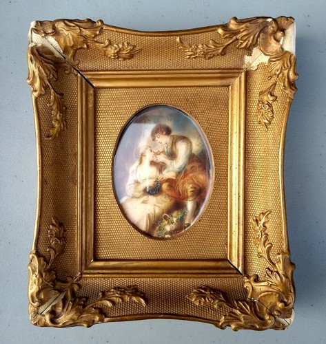Ancien tableau peinture - tableau,