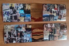 2 Etiquettes de VIN SPECIAL AN 2000 BORDEAUX MILLE ANS D'HISTOIRE  WINE LABEL