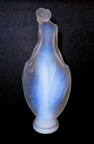 Ancienne statuette verre - ancienne,