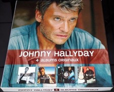 JOHNNY HALLYDAY COFFRET 4 CD