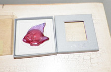 LALIQUE CRYSTAL CACHET POISSON