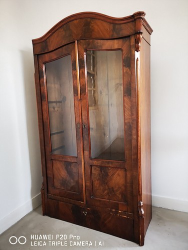Meuble vitrine ancienne - meuble,