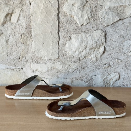 Birkenstock gizeh metallic - birkenstock,