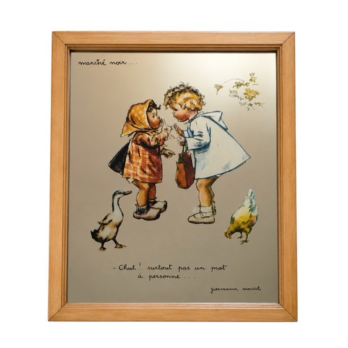Miroir décoré sérigraphié - miroir,