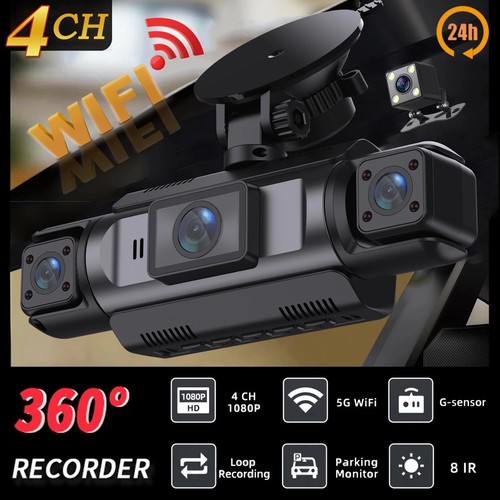 Dashcam voiture 360 4 - dashcam,