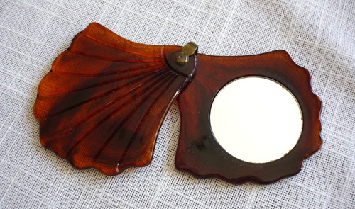 Miroir poche éventail - miroir,