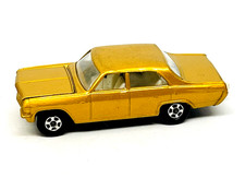 Matchbox Lesney Superfast 36 Opel Diplomat in dark gold, silver grille, nmint!