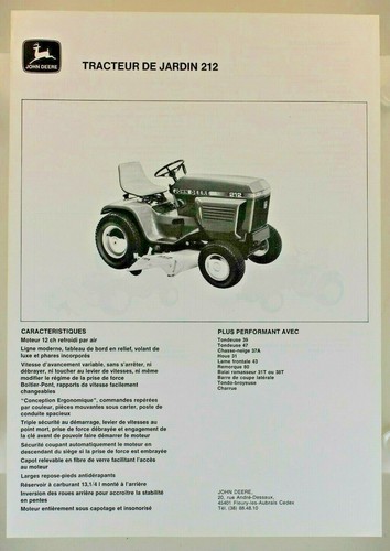 Prospectus brochure tracteur - prospectus,