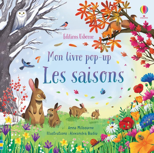 Les saisons mon livre pop - les,
