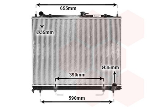 Van wezel radiateur eau - wezel, À