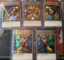 Exodia The Forbidden One Complete 5 Card Quarter Century Rare SET Yugioh TCG NM