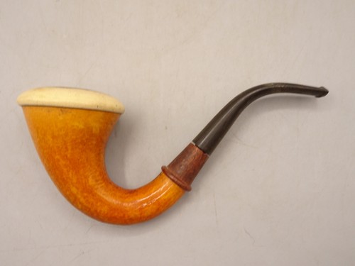 Ancienne pipe calabash - pipe,