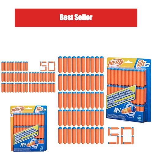Nerf fléchettes mousse - n1, 50