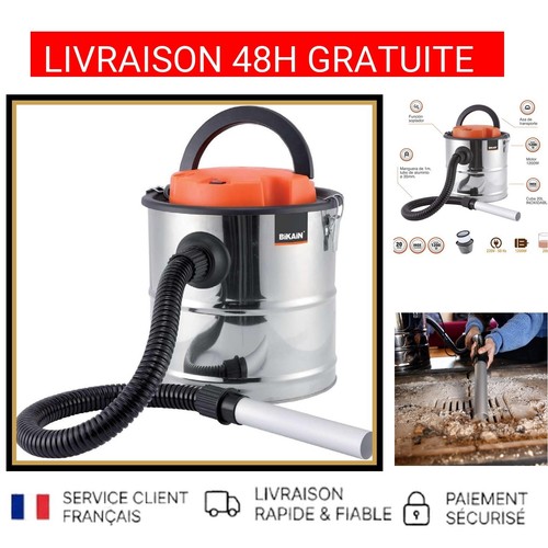 Aspirateur cendres 1200w 20l - 1200w,