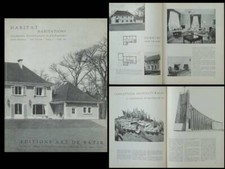 HABITAT HABITATIONS n°4 1957 EXPOSITION UNIVERSELLE BRUXELLES 1958