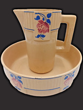 Bel ensemble,  cuvette et broc