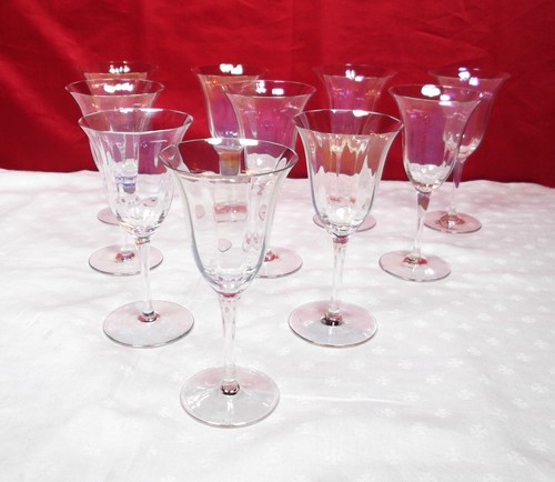 Lot verres vin en - de,