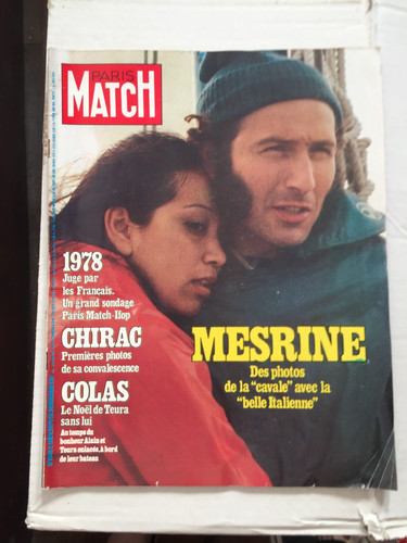 Revue paris match 1545 1979 - revue,