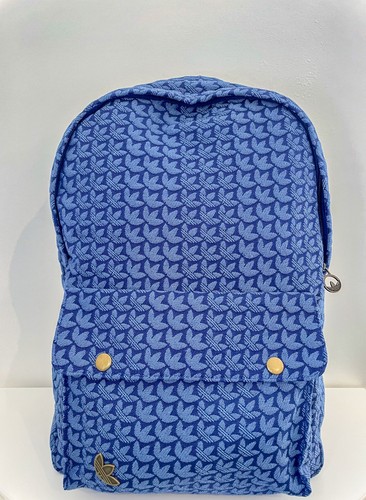 Sac dos adidas bleu unisexe - dos,