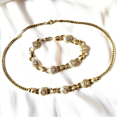 Parure vintage plaqué - vintage,