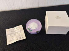 Boule presse papier Dahlia