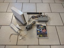 Console Nintendo Wii Blanche Wiimote Nunchuck + SUPER MARIO GALAXY 