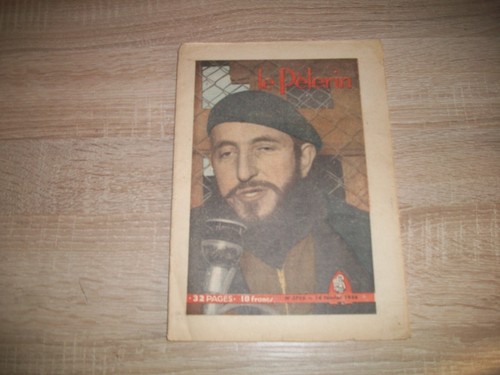 Ancien journal pèlerin - ancien, journal,