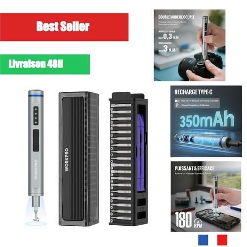 Workpro tournevis électrique - workpro,