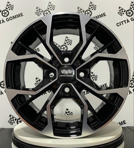 Kit jantes alliage noir - jantes, en